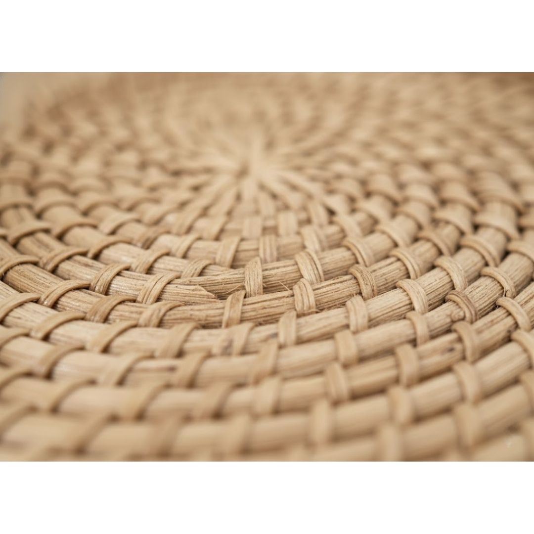 Bohemian Oasis Rattan Tray